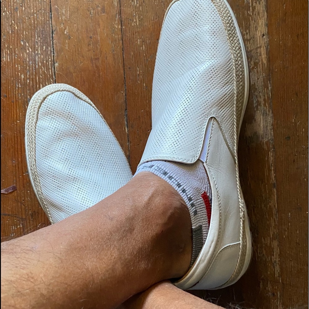 Steve Madden White Leather - image 1